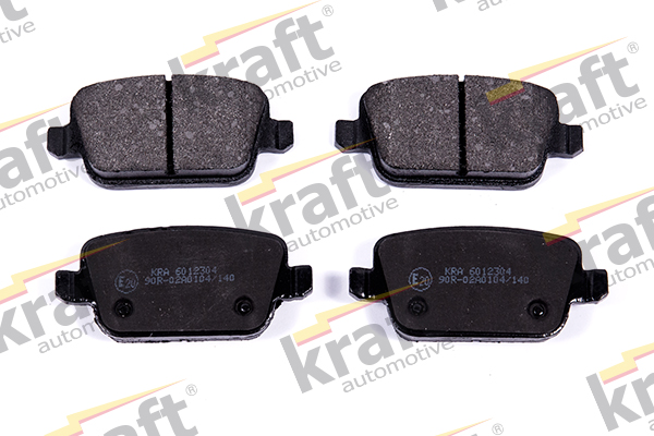 Kit pastiglie freno, Freno a disco - 6012304 KRAFT AUTOMOTIVE