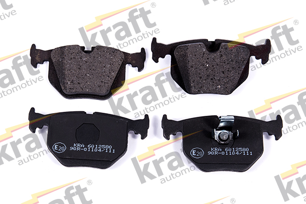 Kit pastiglie freno, Freno a disco - 6012580 KRAFT AUTOMOTIVE