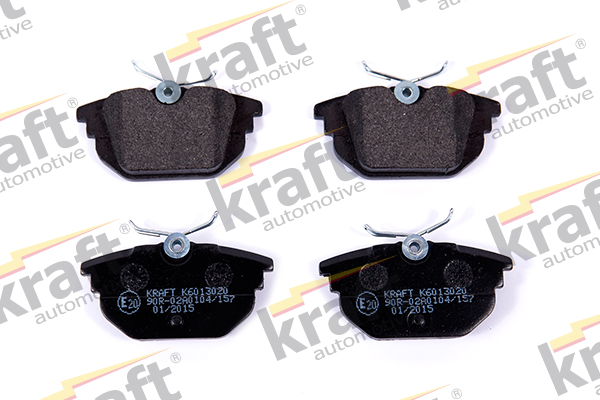 Kit pastiglie freno, Freno a disco - 6013020 KRAFT AUTOMOTIVE