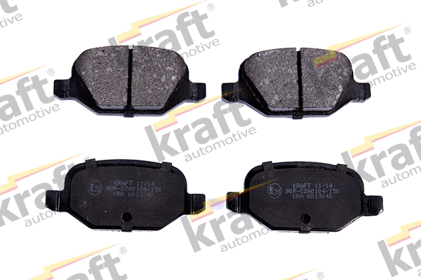 Kit pastiglie freno, Freno a disco - 6013040 KRAFT AUTOMOTIVE