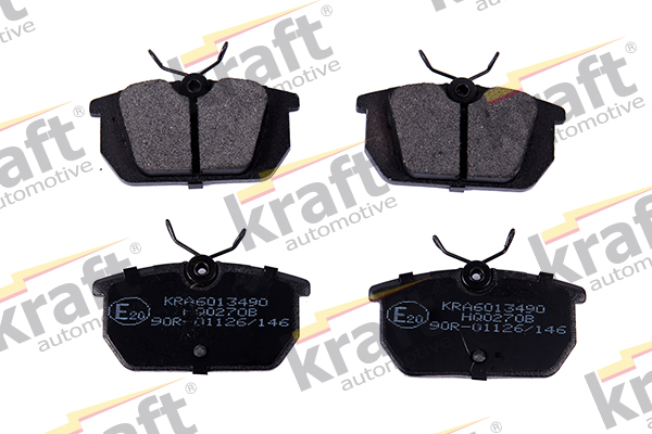 Bremsbelagsatz, Scheibenbremse - 6013490 KRAFT AUTOMOTIVE