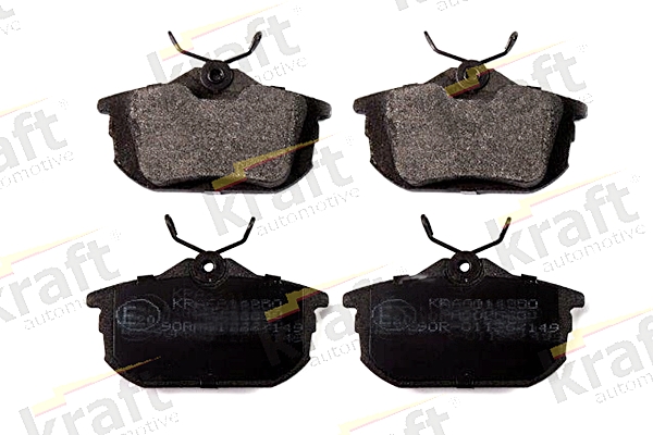 Kit pastiglie freno, Freno a disco - 6014250 KRAFT AUTOMOTIVE