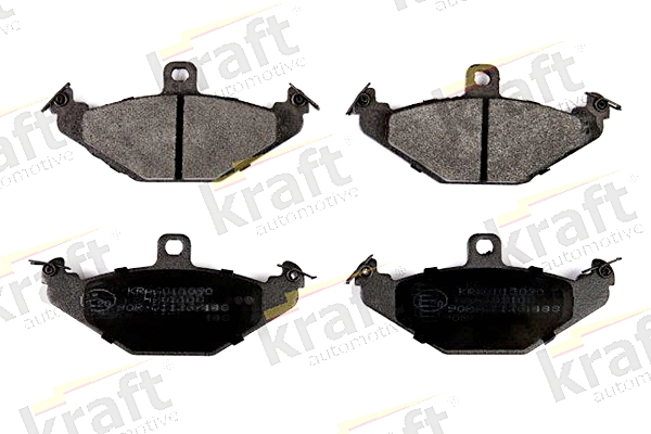Комплект тормозных колодок, дисковый тормоз - 6015090 KRAFT AUTOMOTIVE