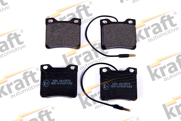 Комплект тормозных колодок, дисковый тормоз - 6015570 KRAFT AUTOMOTIVE