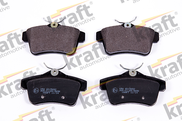 Kit pastiglie freno, Freno a disco - 6015682 KRAFT AUTOMOTIVE