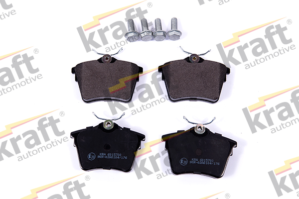 Kit pastiglie freno, Freno a disco - 6015700 KRAFT AUTOMOTIVE