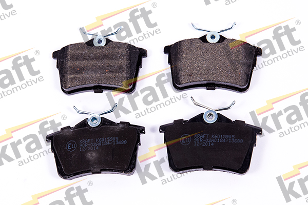 Kit pastiglie freno, Freno a disco - 6015905 KRAFT AUTOMOTIVE