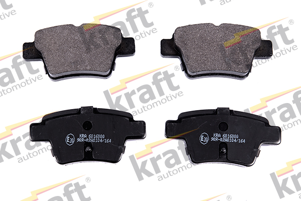 Kit pastiglie freno, Freno a disco - 6016000 KRAFT AUTOMOTIVE