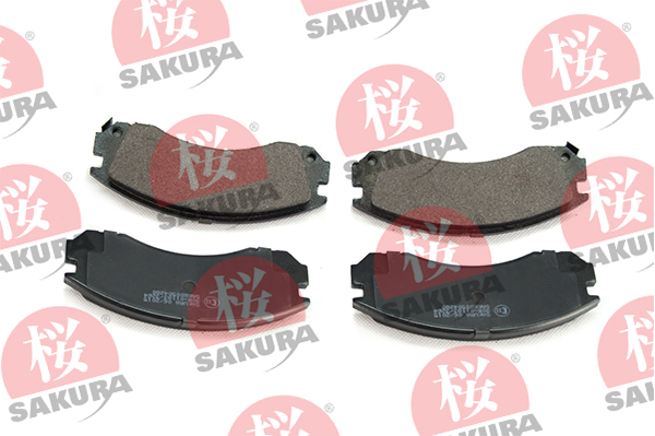Комплект тормозных колодок, дисковый тормоз - 600-50-4280 SAKURA