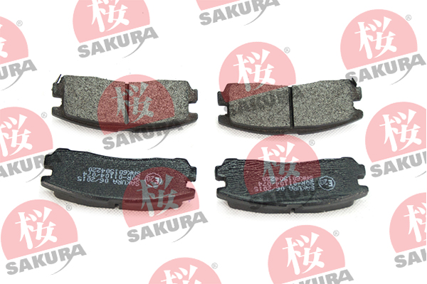 Brake Pad Set, disc brake - 601-50-4220 SAKURA
