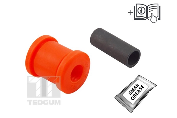 Control Arm-/Trailing Arm Bush - 00307675 TEDGUM