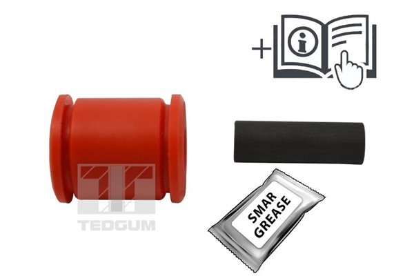 Подвеска, листовая рессора - 00348104 TEDGUM