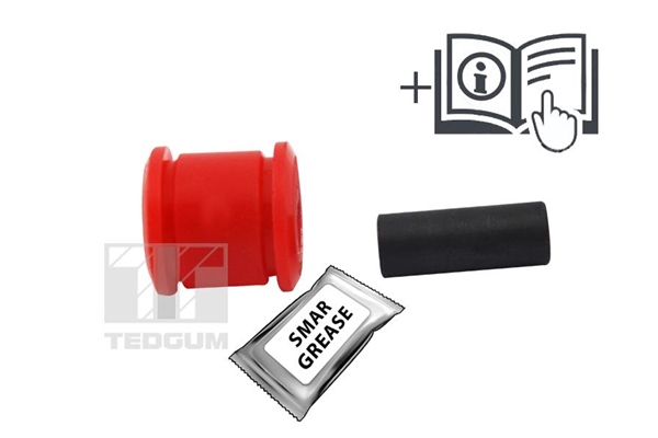 Control Arm-/Trailing Arm Bush - 01167591 TEDGUM