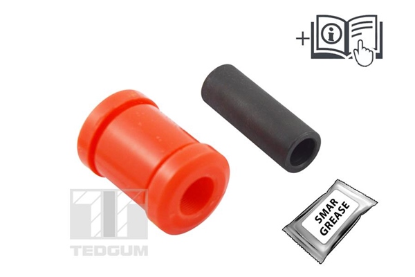 Control Arm-/Trailing Arm Bush - TED28383 TEDGUM