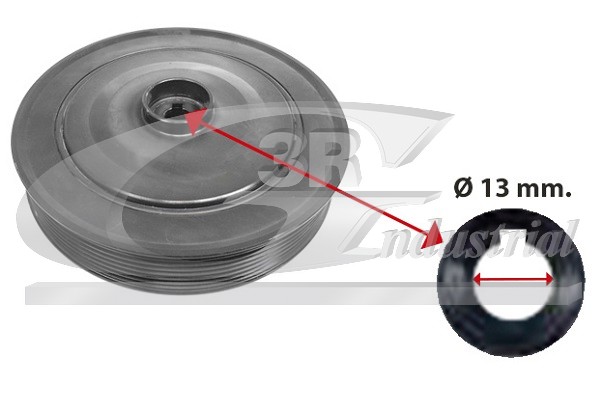 Deflection/Guide Pulley, timing belt - 10652 3RG