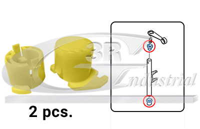 Bush, selector-/shift rod - 22226 3RG