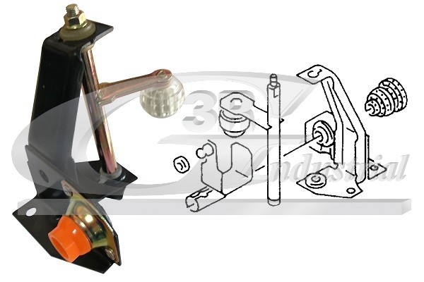 Mounting, manual transmission support - 23747 3RG