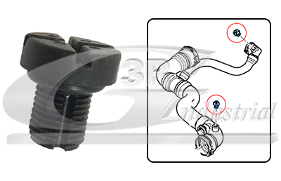 Breather Screw/-valve, radiator - 80162 3RG