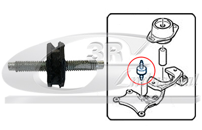 Sospensione, Motore - 80261 3RG