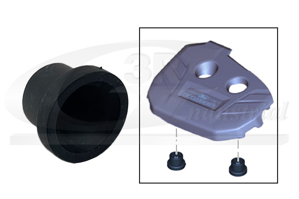 Buffer, engine cover - 80368 3RG
