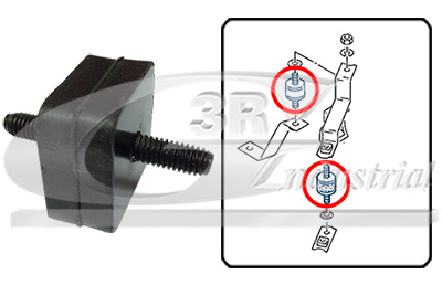 Supporto, Radiatore - 80703 3RG