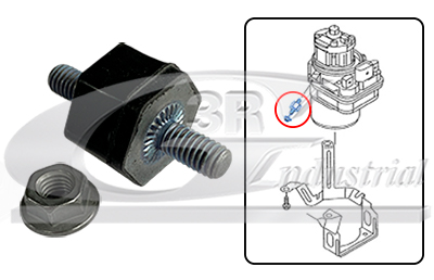 Supporto, Carter filtro aria - 83759 3RG