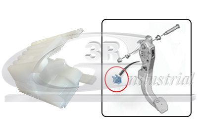 Spring, clutch pedal - 86295 3RG