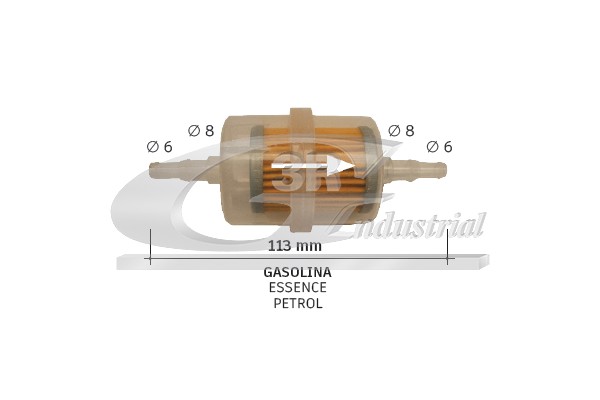 Fuel filter - B2000 3RG
