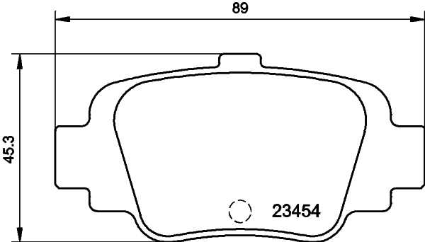 Kit pastiglie freno, Freno a disco - 8DB 355 011-551 HELLA PAGID