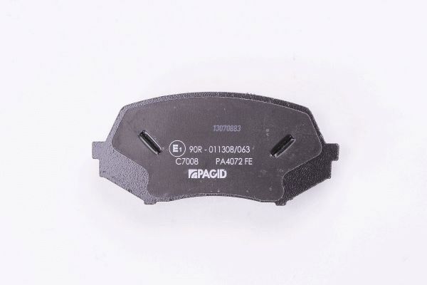 Brake Pad Set, disc brake - 8DB 355 005-591 HELLA PAGID