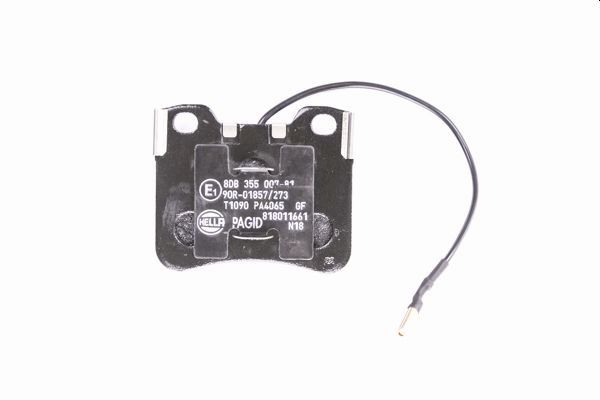 Brake Pad Set, disc brake - 8DB 355 007-811 HELLA PAGID
