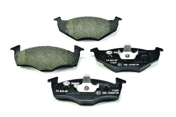 Brake Pad Set, disc brake - 8DB 355 007-911 HELLA PAGID
