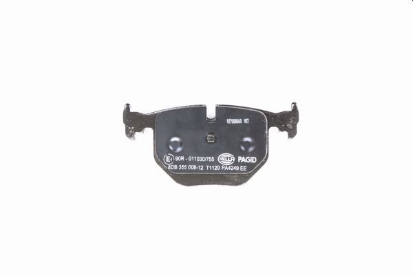 Brake Pad Set, disc brake - 8DB 355 008-121 HELLA PAGID