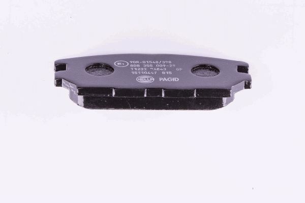 Brake Pad Set, disc brake - 8DB 355 009-291 HELLA PAGID