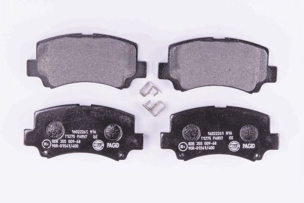 Brake Pad Set, disc brake - 8DB 355 009-681 HELLA PAGID