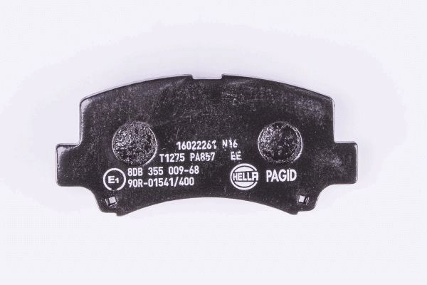 Brake Pad Set, disc brake - 8DB 355 009-681 HELLA PAGID