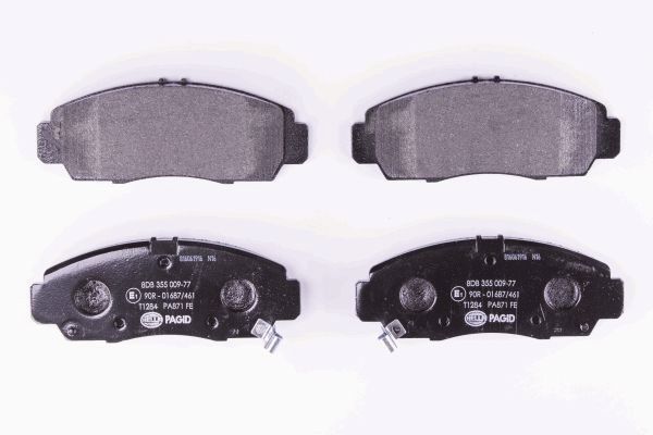 Brake Pad Set, disc brake - 8DB 355 009-771 HELLA PAGID