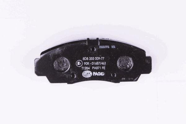 Brake Pad Set, disc brake - 8DB 355 009-771 HELLA PAGID