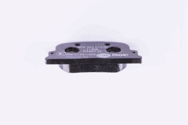 Brake Pad Set, disc brake - 8DB 355 010-001 HELLA PAGID
