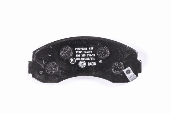 Brake Pad Set, disc brake - 8DB 355 010-131 HELLA PAGID
