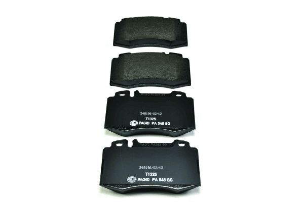 Brake Pad Set, disc brake - 8DB 355 010-171 HELLA PAGID