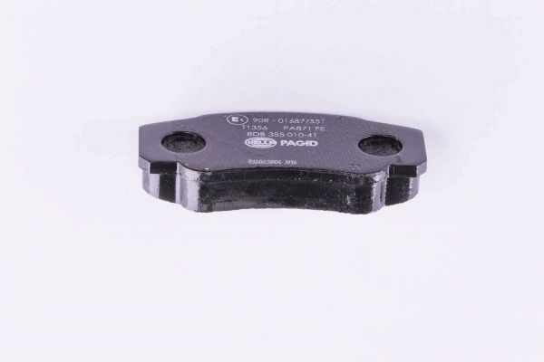 Brake Pad Set, disc brake - 8DB 355 010-411 HELLA PAGID