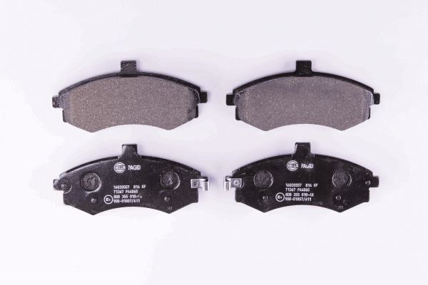 Brake Pad Set, disc brake - 8DB 355 010-481 HELLA PAGID