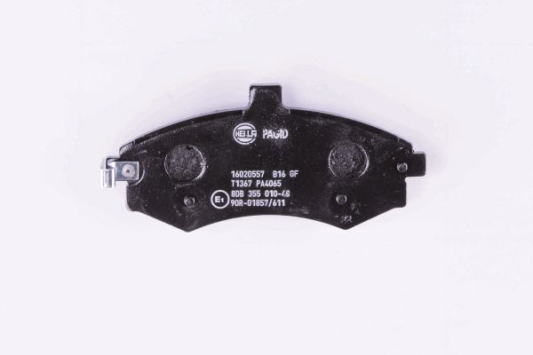 Brake Pad Set, disc brake - 8DB 355 010-481 HELLA PAGID