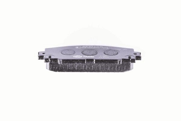 stabdžių trinkelių rinkinys, diskinis stabdys - 8DB 355 012-361 HELLA PAGID