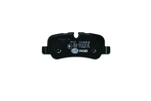 Комплект тормозных колодок, дисковый тормоз - 8DB 355 016-181 HELLA PAGID