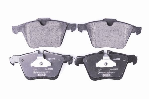 Brake Pad Set, disc brake - 8DB 355 016-291 HELLA PAGID