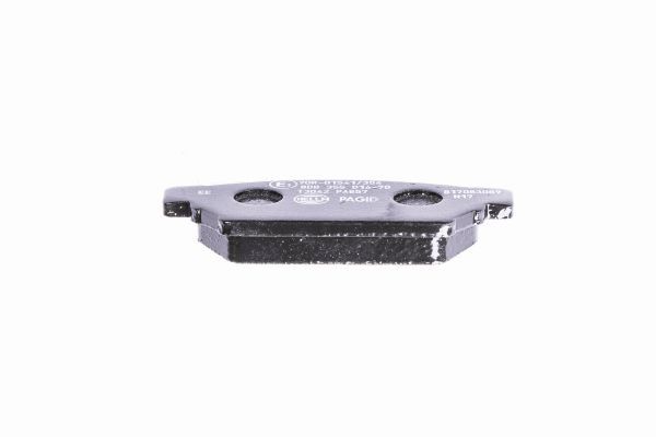 Brake Pad Set, disc brake - 8DB 355 016-701 HELLA PAGID