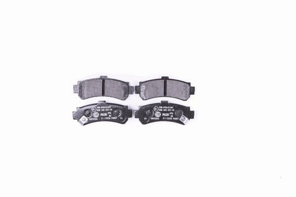 Brake Pad Set, disc brake - 8DB 355 017-191 HELLA PAGID