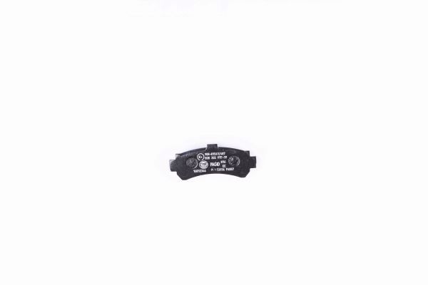 Brake Pad Set, disc brake - 8DB 355 017-191 HELLA PAGID